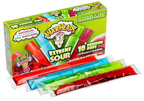 Warheads Sour Freezer Pops 283,5 gr