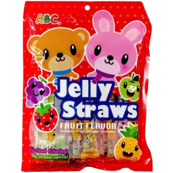 ABC Jelly Straws Sticks 300g Bunny & Bears