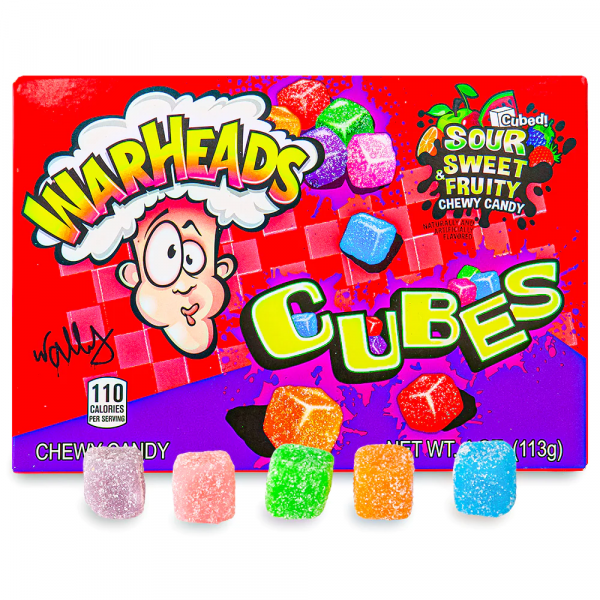 Warheads Chewy Cubes 113 g