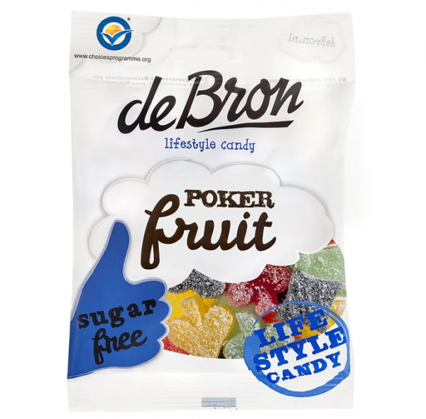 de Bron Pokerfruits Sugarfree 90g 