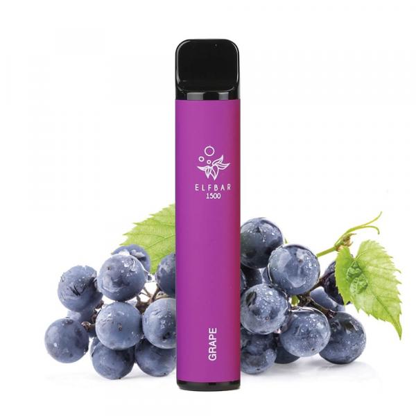 ELFBAR 1500 mit Grape Geschmack