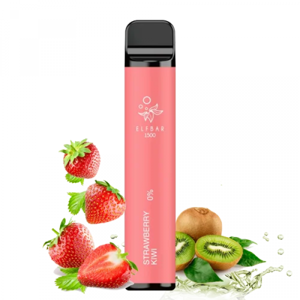 ELFBAR 1500 Strawberry Kiwi ohne Nikotin