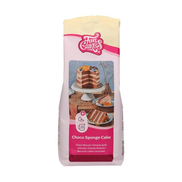 FunCakes Backmischung Mix für Choco Biskuitkuchen 1 kg