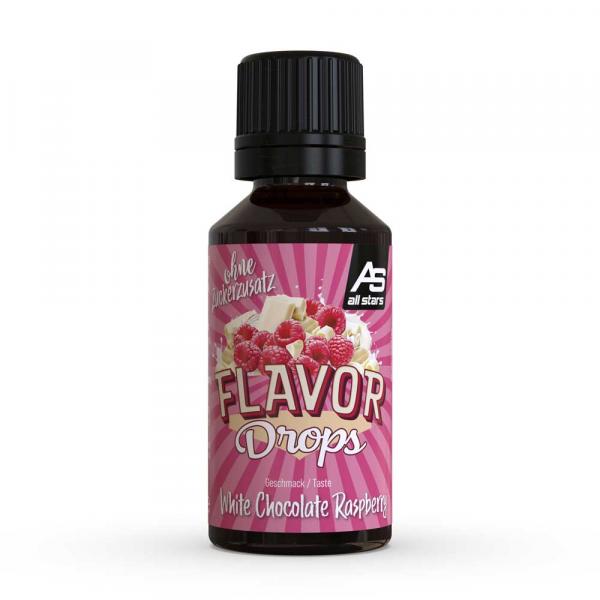 All Stars Flavor Drops White Chocolate Raspberry Zuckerfrei