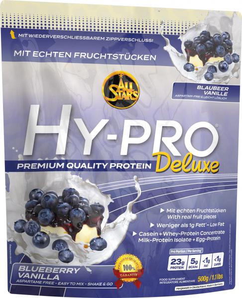 All Stars Hy-Pro Deluxe Blueberry Vanille 500g