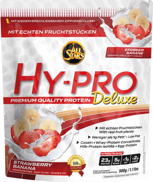 All Stars Hy-Pro Deluxe Strawberry Banane 500g