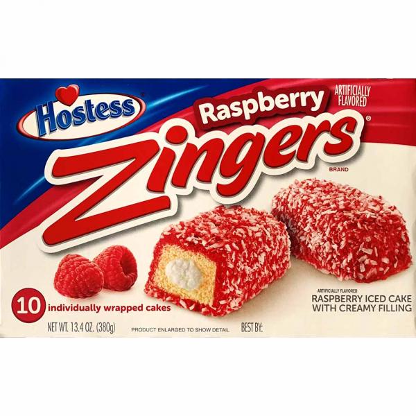 Hostess Zingers Raspberry 380g 