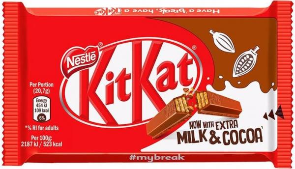 Nestle KitKat Milk & Cocoa 41.5g 