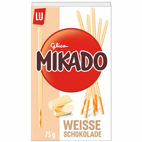 LU Mikado Weisse Schokolade & Keks 75g