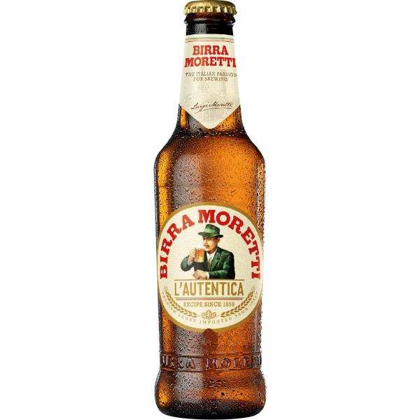 Moretti Bier 330ml Flasche