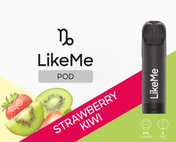 Like Me POD Strawberry Kiwi 2 Pods 2%