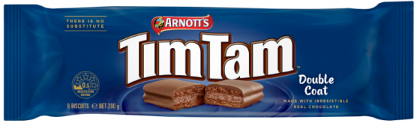 Timtam Double Coat von Arnotts. Ein Stückchen Down-Under.