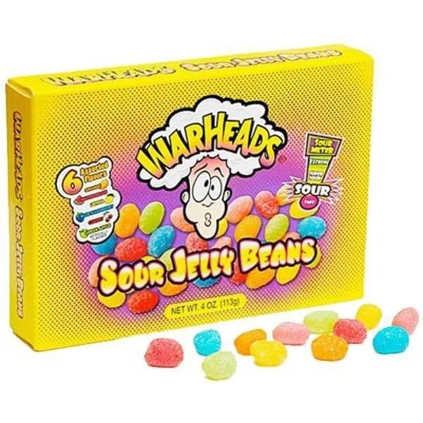 Warheads Sour Jelly Beans 113g