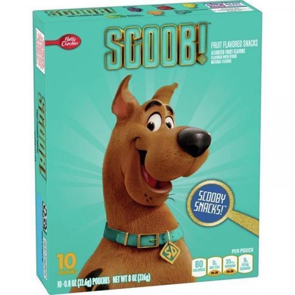 Betty Crocker Scooby Doo! Fruit Flavored Snack 226g