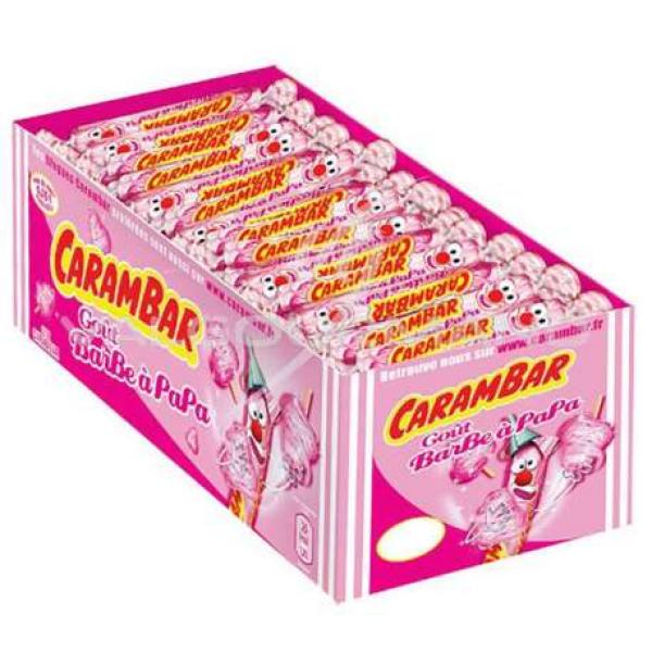 Carambar Barbe a Papa rosa Aroma Zuckerwatte 1 Stück