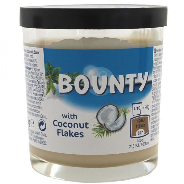 Bounty Brotaufstrich 200g Milchcreme mit Kokosraspeln