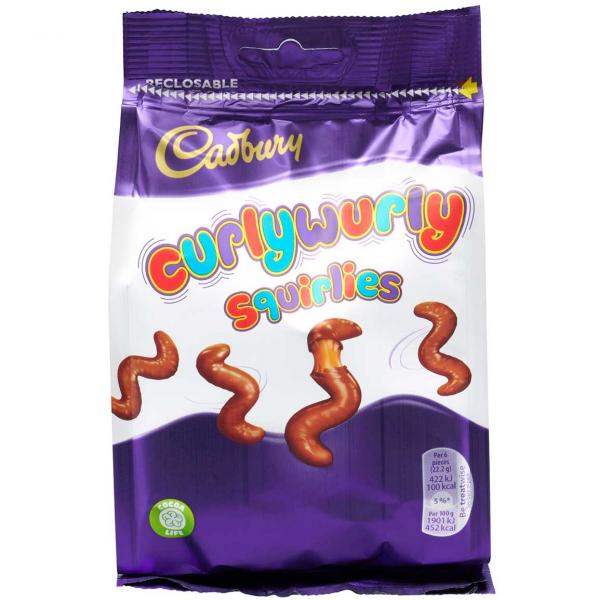 Cadbury Curly Wurly Squirlies 110g