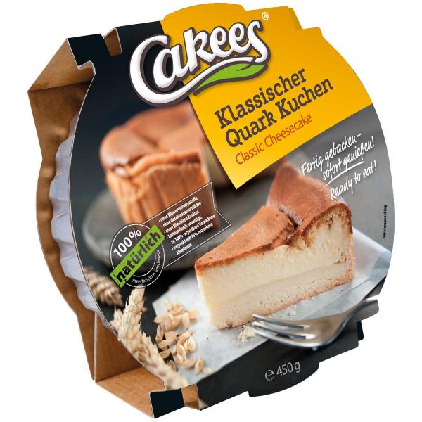 Cakees Klassischer Quarkkuchen 450g