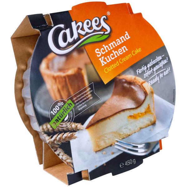 Cakees Schmandkuchen 450g  Schmandkuchen mit Mandarinen