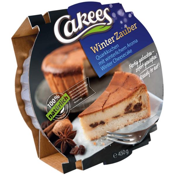 Cakees Winterzauber 450g Quarkkuchen mit winterlichem Aroma