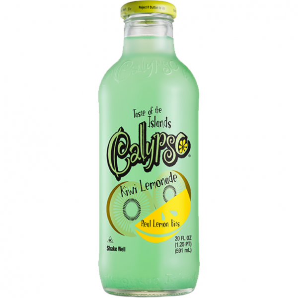 Calypso Kiwi Lemonade Glasflasche 473ml