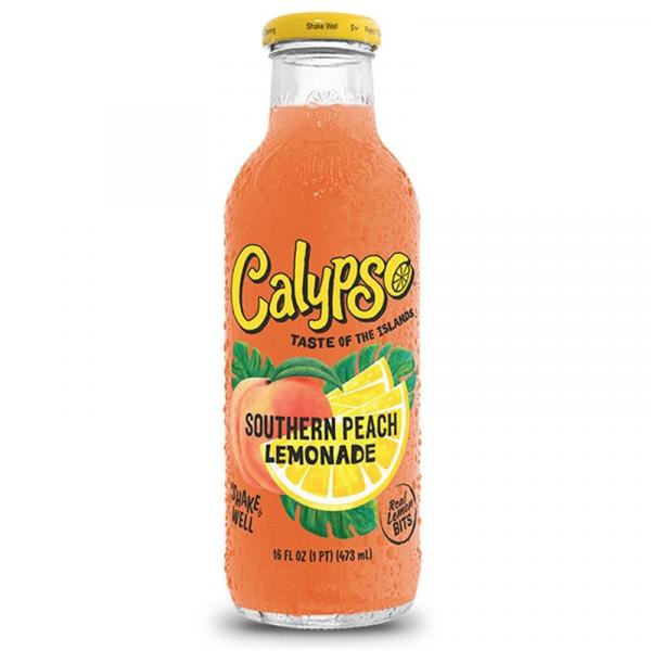 Calypso Southern Peach Lemonade - Glasflasche 473ml 