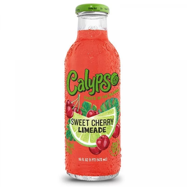 Calypso Sweet Cherry Lemonade - Glasflasche 473ml 