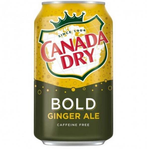 Canada Dry Bold Ginger Ale USA 355ml 