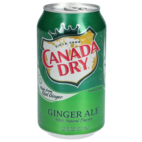 Canada Dry Ginger Ale USA 355ml Ginger Ale. Koffeinfrei