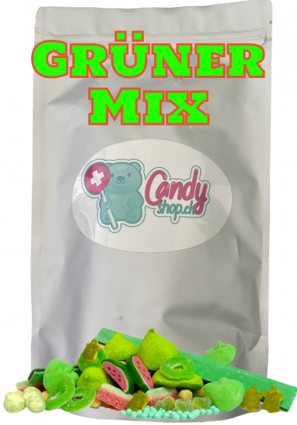 Grüner Mix Sweet Bag 1Kg  Die ultimative Auswahl an ausgewählten grünen sweets in einem Beutel.