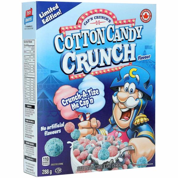 Cap'n Crunch's Cotton Candy Crunch 288g