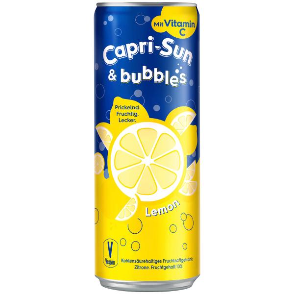 Capri-Sun & bubbles Lemon 330ml