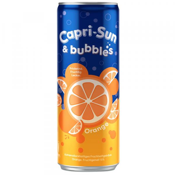 Capri-Sun & bubbles Orange 330ml Fruchtsaftgetränk mit Orangengeschmack