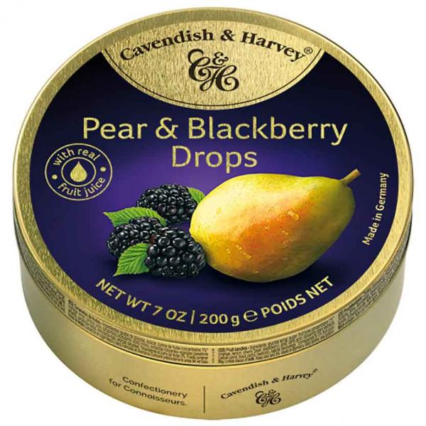 Cavendish & Harvey Pear & Blackberry Drops 200g