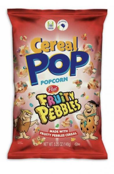 Candy Pop Fruity Pebbles Cereal Popcorn