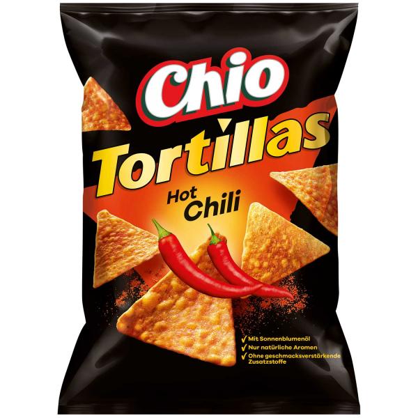 Chio Tortillas Hot Chili 110g