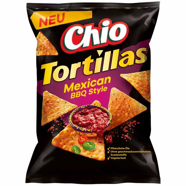 Chio Tortillas Mexican BBQ Style 110g