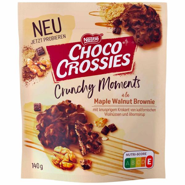 Choco Crossies Crunchy Moments à la Maple Walnut Brownie 140g