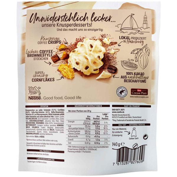 Choco Crossies Crunchy Moments à la Tiramisu 140g