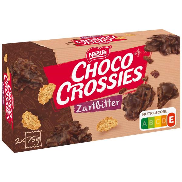 Choco Crossies Zartbitter 150g