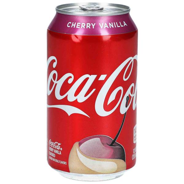 Coca Cola Cherry Vanilla USA 355ml Erfrischungsgetränk Kirsch-Vanille-Geschmack