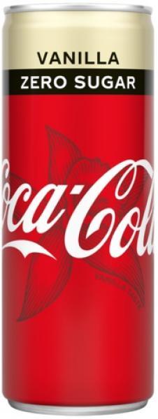 Coca Cola Zero Sugar Vanilla 0,25L