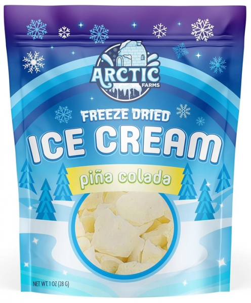 Freeze Dried Eiscreme Stückchen Pina Colada