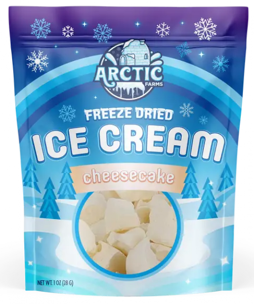 Freeze Dried Eiscreme Stückchen Cheesecake