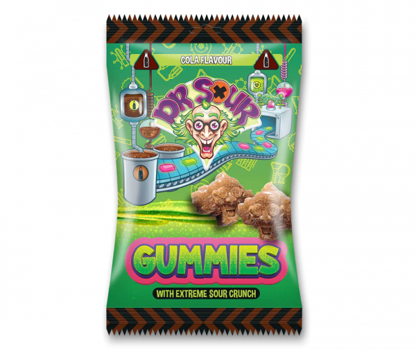 Dr. Sour Gummies Cola Flavour 200g