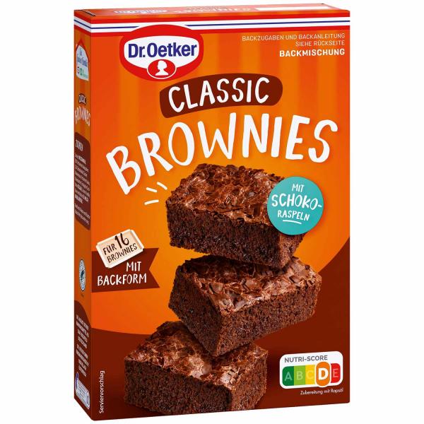 Dr. Oetker Backmischung Brownies Classic 462g