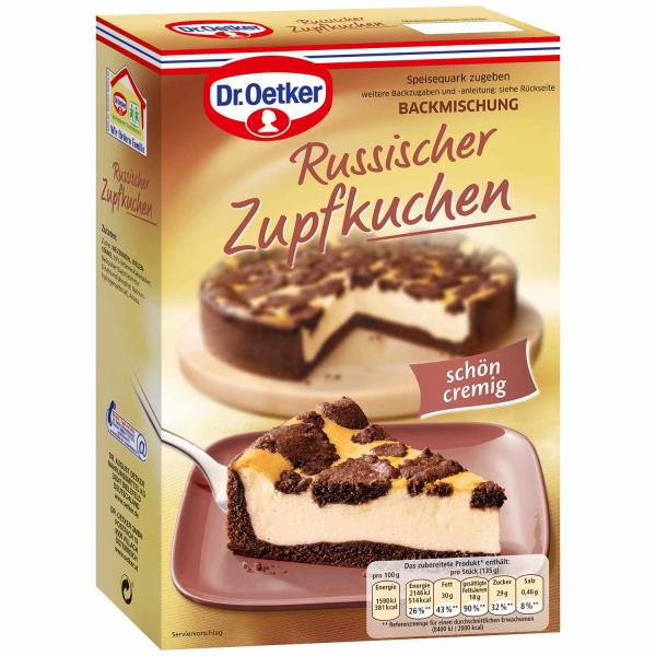 Dr. Oetker Backmischung Russischer Zupfkuchen 670g