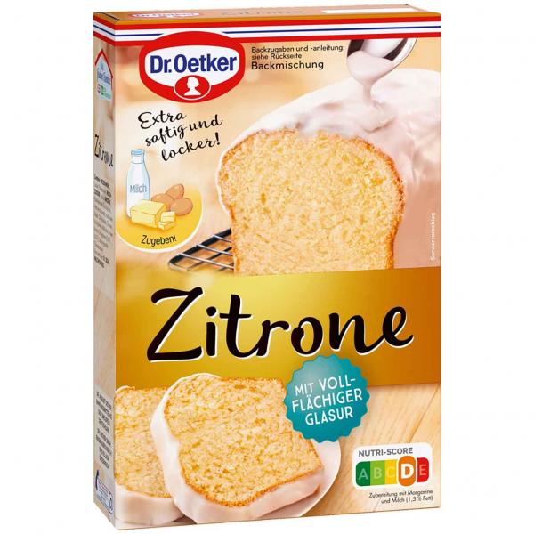 Dr. Oetker Backmischung Zitrone 525g