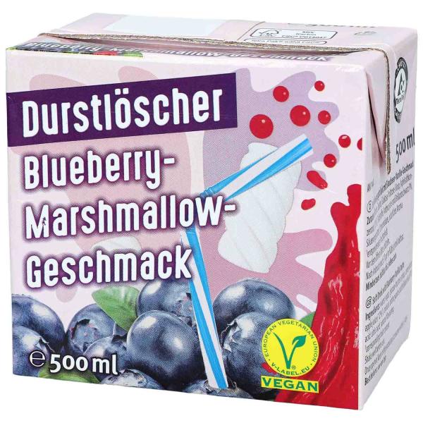 Durstlöscher Blueberry-Marshmallow 500ml