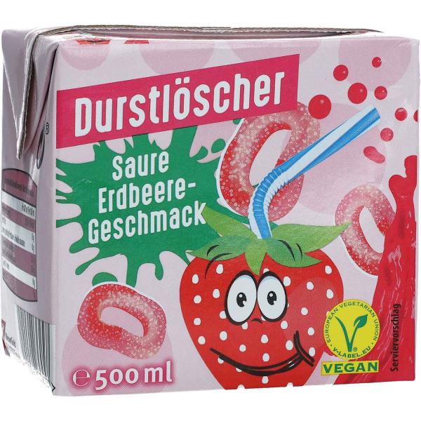 Durstlöscher Saure Erdbeere 500ml